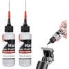 Lanmijia 2 Pezzi Olio per tagliacapelli, 60ml Olio Lubrificante Per Rasoio | Elettrico, Lubrificante per Meccanica di Precisione, Olios LubrificanteLame Tagliacapelli per Resistente Ruggine, Riduce Attr