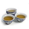Liang Baobao Set di 4 tazze da degustazione di tè tradizionali cinesi, in porcellana bianca, 56,7 g, per cerimonia del tè Gongfu (farfalla e fiore d'amore)