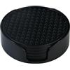 Kaiyzo Confezione Da 6 Sottobicchieri Con Vassoio Portaoggetti In Plastica Sottobicchieri Silicone Silicone Antiscivolo Coasters Per Acqua, Birra, Vino O Caffè Nero
