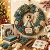 Generic Kit Fai-Da-Te Per Ghirlanda In Tessuto 3D, Kit Fai-Da-Te Per Corona Di | Kit di Artigianato in Tessuto 3D, Kit per Realizzare Ghirlanda di Festa Ideale per Principianti e Decorazione per Porta