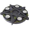 Nemesis Now Wiccan Pentagram Tealight Holder Non Specificato Porta lumino standard poliresina
