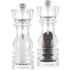 Cole & Mason Set Macina Sale E Pepe London Acrilico, 180 mm, Meccanismi Precision+ In Carbonio/Ceramica, Macina Sale E Pepe Con Regolazione Della Macinatura, Set Regalo