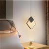 XINYASEE Lampadario LED piccolo da comodino, lampadario creativo da camera da letto, lampadario moderno semplice da bar per sala da pranzo americano (B)