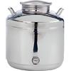 Tutto Inox Shop Contenitore Bidone Fusto olio e vino acciaio inox saldato da litri 20 Modello Europa