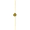 YTGHBIML Lampada da Parete 60/80/100cm Lampada da Parete per Montaggio a Parete Lampada da Parete con Base Rotonda in Metallo Lampada da Parete per Interni Moderna nordica
