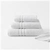 Generico Set Tris Spugna di 10 Teli Doccia Bagno, 10 Asciugamani Viso, 10 Asciugamani Ospite100% Cotone Spugna Idrofila 500 gr/mq Perfetto per Hotel, B&B e Case Vacanze Set 30 Pezzi Asciugamani