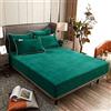 uyeoco WWQQ Custodia Materasso Elasticità Coprimaterasso Bed Linen Lenzuolo con Angoli Cotone Matrimoniale/Singolo Imbottito all-Inclusive Copriletto Lenzuola Letto (Color : I, Size : 180X200CM)