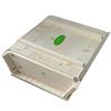 Euroshoppingonline Madia Maddia maidda Bassa in Legno lamellare per Impasto lievitazione Cassetta con Coperchio (60x35h12)