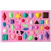 DUBENS 3D gemma gemma Jewel forma in silicone stampi fatti a mano cioccolato mold, fondente torte, decorazione zucchero, artigianato, strumenti per cuocere