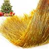 AUXHCYL 3000 Fili Dorati per Albero di Natale, Orpelli da 50 cm | Festoni Natalizi Scintillanti in Plastica per Decorazioni, Regali, Feste, Capodanno, Compleanni e Progetti Fai da Te