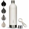 VIOK Barilotto in acciaio inox per Aarke Carbonator 3 & 2, Smeg, Luckymoose, Osmaris, Cooper, Aquafloow & Arendo - Borraccia da 1,3 l, lavabile in lavastoviglie, bottiglia di vetro alternativa Aarke con