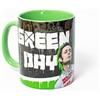 TusPersonalizables.com Tazza - Gruppi musicali - Rock (Tazza - Green Day - Verde - Gruppo musicale)