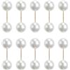 TMZELOA 10 Pezzi Spille Eleganti Donna con Perle, Spille da Balia con Perle | Spilla Perla Artificiale, Spille da Donna Eleganti, Cappotti Con Maglione a Scialle per Cardigan/Maglione