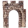 Holyart Parete con arco 10x10x2 cm resina per presepe