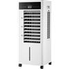 Generic Raffrescatore evaporativo Portatile, condizionatore d'Aria con Ventola di Raffreddamento oscillante a 60°, 3 velocità, modalità, Timer 24 Ore, Serbatoio dell'Acqua da 10 Litri, Telecomando