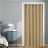 Mateju Tende per Porta, Tinta Unita, Tende Oscuranti Interni con Occhielli, Appesa Partizione Tenda Porta Della Camera da Letto, Della Cucina e Armadio (Beige 01,120x200cm)