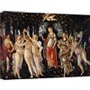canvashop Quadro Botticelli La Primavera 100x70 cm | Stampe da Parete Su Tela Canvas, Quadri Famosi, Arte