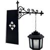Generic Lanterna da libreria fantasma, lanterna decorativa per libreria, illuminazione luminosa, angolo lettura fantasma vintage, luce notturna a LED, lampada calda in legno, decorazione da appendere alla