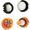 BEAZOOM Kit filtri di ricambio per Rowenta X-Pert 5.80 e X-Force 8.80, filtri HEPA lavabili con spazzola di pulizia per aspirapolvere senza fili