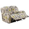 JORTUIO Copridivano Relax Reclinabile Elasticizzato Con Tasche Fodera Per Poltrona 1 2 3 Posti ,Universale Coprisedile Chivas Poltrona Reclinabile Relax Completo Elasticizzato, Copertura Per Poltrona ( Color