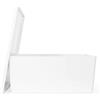 IKEA Kuggi - Scatola con coperchio, colore bianco (26 x 35 x 15 cm)