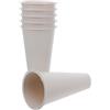 SWOOMEY Portafiori da Cimitero in Plastica Beige 6 Pezzi, Vasi per Fiori Alto 17 Cm, Facili da Sistemare, Accessori Commemorativi per Memorial e Tombe