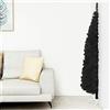 Homgoday Albero Natale Artificiale Sottile a metà e Supporto Nero 240 cm, Decorazioni Natalizie, Albero di Natale, Natale Artificiale Sottile Supporto