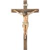 HouseVibe Crocifisso da Parete 24.5 cm (9.65 inch), Croce Cattolica con Gesù in Resina Decorazione Religiosa per Casa Chiesa e Preghiera