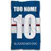 MOCHEIA SHOP Telo Mare Sampdoria Calcio in ottima Microfibra (disponibili in due misure 100x150 cm e 100 x180 cm) Idea Regalo Tifosi Blucerchiati (100x150 cm) (100x180 cm)
