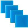 PureBowlic Kit Accessori Ricambio per eureka NEW400 Microfibra Kit Accessori(4*Sponge) | Microfibra per alta densità, morbida su parquet, operazione silenziosa, protegge per mobili, durevole