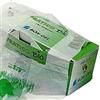 BOX GEL PZ 300 SACCHETTO DI PLASTICA BIOLOGICA 23 X 50 SACCHETTO SHOPPERS BORSA CON MANICO BUSTA PER ALIMENTI SHOPPER A ROTOLO