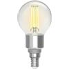 Aigostar LAMPADINA SMART LED FILAMENTO A SFERA G45 4.5W E14 WIFI CCT 2700K-6500K 470 LUMEN D45H107.5mm ALEXA E GOOGLE ASSISTANT