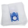 vhbw 5x sacchetti compatibile con Kärcher VC 6400 PB, VC 6999, VC 6 Premium aspirapolvere - in microfibra, 29,8cm x 30cm, bianco