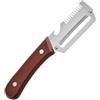 Jubepk Pelapatate Manuale - Acciaio Inossidabile Con Manico In Legno - Raschietto Per Carote E Apribottiglie | Adatto Per Melanzane, Cipollotti, Cetrioli, Zucchine, Pere, Campeggio E Casa E Ristorante