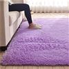 ZOYIEP Tappeto in pelliccia sintetica di pecora, antiscivolo, a pelo lungo, per divano, camera da letto, cameretta dei bambini, colore: viola, 140 x 200 cm