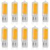 LISOCLU Luce calda G9 LED 220v per interni 10 pezzi 6W | Lampadina a LED G9 220V, 2W-8W bianco/giallo caldo, 200LM, luce di risparmio energetico per interni