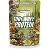 IronMaxx 100% Whey Protein - Dubai Chocolate Style sacchetto da 500 g | proteine in polvere a ridotto contenuto di zuccheri e solubili in acqua a base di proteine del siero di latte