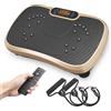 Dripex Pedana Vibrante Dimagrante Fitness 99 Livelli 5 Modalità Bluetooth | Telecomando LED Compatto