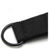 Kivivaka Cinghie a doppio anello per Pilates Reformer, confezione da 2, cinghia per piede e mano da yoga, con cinghia anti-scatto, in cotone, 37 cm, colore nero