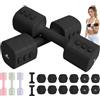 Abahub Set Manubri Regolabili 2.5kgx2 Coppia,Dumbbell Fitness Pilates Donna | 4 in 1 Adjustable Manubri,Pesi Palestra Casa,Dumbbell per l'allenamento Quotidiano,Manubri con Regolazione Rapida Peso