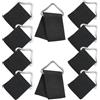 iplusmile 10 Set Anelli Triangolari da 10, per Trampolino Sostituibili, Nero | Telo Elastico e Rete del Trampolino, Struttura Robusta in Metallo, Uso Esterno, Pezzi Portatili
