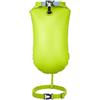 DPSLOOPM Nuoto Boa, Boa Galleggianti, Boa Gonfiabile da Nuoto, per Triathlon, Snorkeling, Nuoto in Acque Libere, Altamente Visibile, con Cintura Regolabile (Verde)