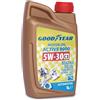 Goodyear Olio Motore 5W-30 C3 Benzina, Diesel e Hybrid, 4 Stagioni Active 9000, 100% Sintetico Fuel Economy, Massima Protezione FAP, DPF e Dexos2, Barriera Anti-Attrito, 1L
