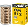 FILTRON, OM 512 Sistema idraulico | Per Autocarri e autobus, Protezione del motore, Flusso ottimale dell'olio, Struttura durevole, Progettato per la protezione