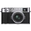 Fujifilm X100V - Argento + Fujifilm Fujinon Aspherical Lens Super EBC 23.0mm f/2 II f/2 - refurbished