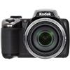 Kodak PixPro AZ525 - Nero + Kodak PixPro Aspheric HD Zoom Lens 52x Wide 24-1248mm f/2.8-5.6 f/2.8-5.6 - refurbished