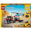 LEGO Creator 31146 3in1 Autocarro con Elicottero, Giochi per Bambini 7