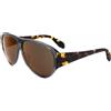 Adidas occhiali da sole donna OR0032 light green mottled brown 1 St