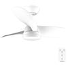 Cecotec - Ventilatore da Soffitto con luce EnergySilence Aero 3050 White, 35 W, motore DC, diametro 92 cm con luce LED, telecomando, timer, 6 velocità e 3 lame