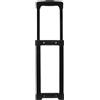 ibasenice Maniglia Telescopica Estensibile per Valigia Trolley, Ricambio Nero | Plastica Nera, Altezza Regolabile, Superficie Liscia, Compatibilità Ampia per Valigie e Zaini